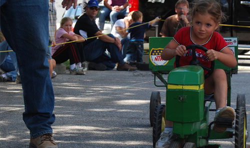 children's pedal tractor